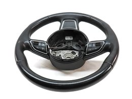 Thumbnail 4: 2015-2016 AUDI A3 (8V) LEFT DRIVER 3-SPOKE STEERING WHEEL (BLACK)