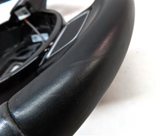 Thumbnail 6: 2015-2016 AUDI A3 (8V) LEFT DRIVER 3-SPOKE STEERING WHEEL (BLACK)