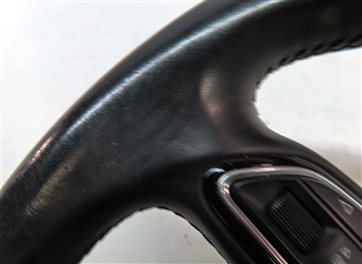 Thumbnail 8: 2015-2016 AUDI A3 (8V) LEFT DRIVER 3-SPOKE STEERING WHEEL (BLACK)