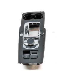 Thumbnail 2: 2015 AUDI A3 S3 8V MK3 NAVIGATION STEREO SCREEN MMI CONTROL KNOB IGNITION BUTTON