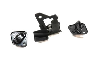 Thumbnail 2: 2014 MERCEDES E350 SEDAN (W212) FRONT HOOD BONNET SAFETY CATCH LATCH HOOK SET/3