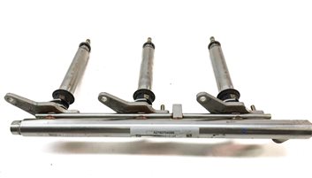 Thumbnail 5: 2014 MERCEDES E350 SEDAN (W212) 3.5L FUEL INJECTOR SET/6 w/FUEL RAILS