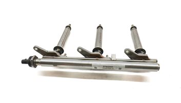 Thumbnail 7: 2014 MERCEDES E350 SEDAN (W212) 3.5L FUEL INJECTOR SET/6 w/FUEL RAILS