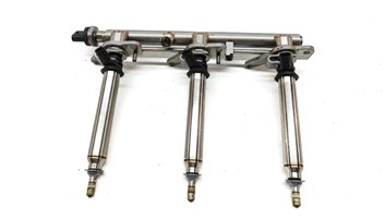 Thumbnail 8: 2014 MERCEDES E350 SEDAN (W212) 3.5L FUEL INJECTOR SET/6 w/FUEL RAILS