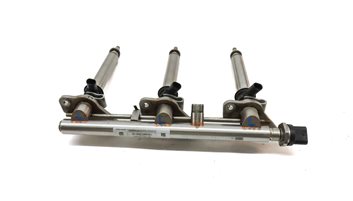Thumbnail 9: 2014 MERCEDES E350 SEDAN (W212) 3.5L FUEL INJECTOR SET/6 w/FUEL RAILS