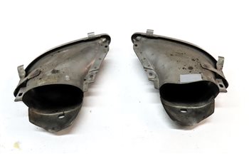 Thumbnail 4: 12-16 C E CLASS E300 E350 (W204 W212) REAR LEFT & RIGHT EXHAUST MUFFLER TIP SET