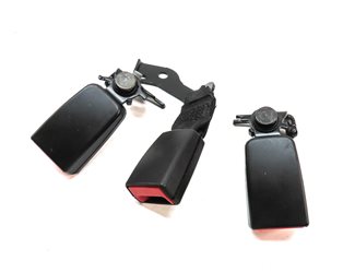 14 MERCEDES E350 SEDAN (W212) REAR LEFT/CENTER/RIGHT SEAT SEATBELT BUCKLE SET/3