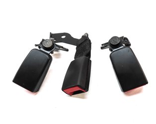 Thumbnail 2: 14 MERCEDES E350 SEDAN (W212) REAR LEFT/CENTER/RIGHT SEAT SEATBELT BUCKLE SET/3