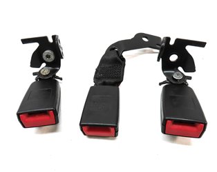 Thumbnail 4: 14 MERCEDES E350 SEDAN (W212) REAR LEFT/CENTER/RIGHT SEAT SEATBELT BUCKLE SET/3