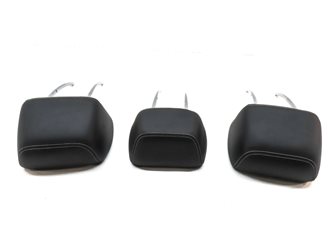 Thumbnail 5: 14-16 MERCEDES E-CLASS W212 REAR RIGHT/CENTER/LEFT SEAT HEADREST SET/3 (BLACK)