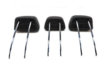 Thumbnail 6: 14-16 MERCEDES E-CLASS W212 REAR RIGHT/CENTER/LEFT SEAT HEADREST SET/3 (BLACK)