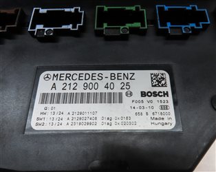 Thumbnail 6: 14-15 MERCEDES E SL CLS (C218 R231 W212) FRONT SIGNAL ACQUISITION CONTROL MODULE