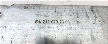 Thumbnail 6: 10-18 MERCEDES E300 E350 E400 E550 CLS550 FRONT BUMPER REINFORCEMENT IMPACT BAR