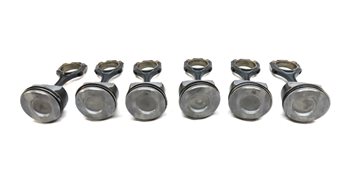 Thumbnail 3: 12-18 MERCEDES C300 C350 E350 GLE350 GLK350 ML350 SLK350 SLK350 3.5L PISTON SET6