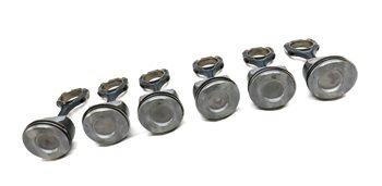 Thumbnail 4: 12-18 MERCEDES C300 C350 E350 GLE350 GLK350 ML350 SLK350 SLK350 3.5L PISTON SET6