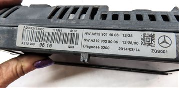 Thumbnail 6: 14-15 MERCEDES E-CLASS (A207 C207 W212) GPS NAVIGATION INFORMATION MEDIA SCREEN