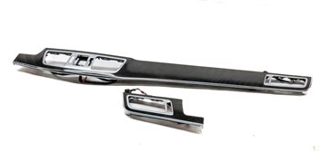 2014 MERCEDES E350 SEDAN (W212) FRONT DASH TRIM SET/2  (ASH WOOD)