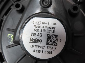 Thumbnail 6: 2015-2018 VW GOLF GTI / AUDI A3 S3 RS3 (8V) FRONT HEATER A/C BLOWER FAN MOTOR