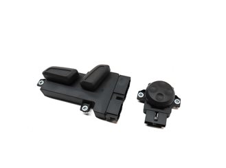 17 AUDI A3 E-TRON 8V FRONT LEFT DRIVER SEAT POSITION LUMBAR ADJUST SWITCH SET/2