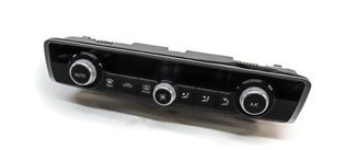 16-18 AUDI A3 E-TRON (8VF) FRONT HEATER A/C TEMPERATURE CLIMATE CONTROL PANEL