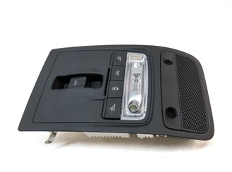 Thumbnail 4: 2017 AUDI A3 E-TRON (8V) FRONT OVERHEAD DOME LIGHT LAMP w/SWITCHES (BLACK)