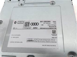 Thumbnail 6: 17 AUDI A3 E-TRON (8V) FRONT RADIO CD MULTIMEDIA SOUND SYSTEM RECEIVER HEAD UNIT