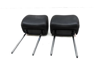 Thumbnail 2: 2015-2020 AUDI A3 S3 (8V) FRONT LEFT & RIGHT SEAT HEADREST SET-2 (BLACK)