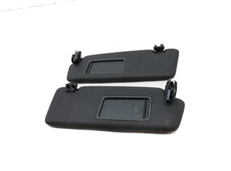 Thumbnail 2: 13-18 AUDI ALLROAD A3 E-TRON (B8 8VF) FRONT LEFT & RIGHT SUNVISOR SET (BLACK)