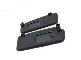 Thumbnail 3: 13-18 AUDI ALLROAD A3 E-TRON (B8 8VF) FRONT LEFT & RIGHT SUNVISOR SET (BLACK)