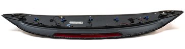 Thumbnail 5: 16-18 AUDI A3 E-TRON 8VF REAR SPOILER WING w/ 3rd BRAKE LIGHT (BLACK)