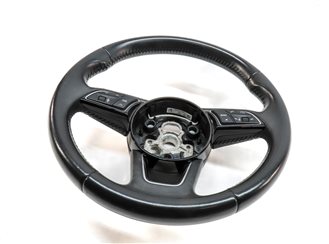 2017-2020 AUDI A3 S3 (8V 8Y) 3 SPOKE STEERING WHEEL w/ CONTROL SWITCH BUTTONS