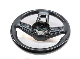 Thumbnail 4: 2017-2020 AUDI A3 S3 (8V 8Y) 3 SPOKE STEERING WHEEL w/ CONTROL SWITCH BUTTONS