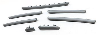 Thumbnail 2: 2017 AUDI A3 E-TRON (8V) INTERIOR DASH FRONT/REAR DOOR TRIM SET/7 (SILVER)