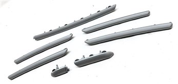 Thumbnail 3: 2017 AUDI A3 E-TRON (8V) INTERIOR DASH FRONT/REAR DOOR TRIM SET/7 (SILVER)