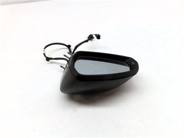 Thumbnail 3: 16-18 AUDI A3 E-TRON 8VF FRONT LEFT DRIVER HEATED BLIND SPOT DOOR MIRROR (BLACK)