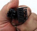 Thumbnail 7: 16-18 AUDI A3 E-TRON 8VF FRONT LEFT DRIVER HEATED BLIND SPOT DOOR MIRROR (BLACK)