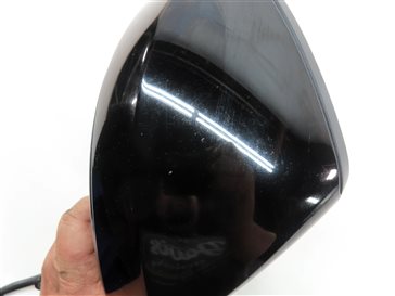 Thumbnail 10: 2016-2018 AUDI A3 E-TRON (8VF) RIGHT PASSENGER HEATED DOOR MIRROR (BLACK)