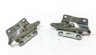 Thumbnail 2: 2012-2019 MERCEDES GL ML CLASS (W166 X166) FRONT HOOD HINGE SET (WHITE)