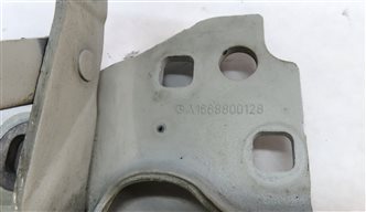 Thumbnail 6: 2012-2019 MERCEDES GL ML CLASS (W166 X166) FRONT HOOD HINGE SET (WHITE)