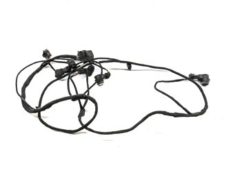 Thumbnail 2: 2013 MERCEDES ML550 (W166) FRONT PARK ASSIST PDC SENSOR SET/6 w/HARNESS (WHITE)