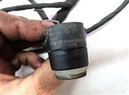 Thumbnail 4: 2013 MERCEDES ML550 (W166) FRONT PARK ASSIST PDC SENSOR SET/6 w/HARNESS (WHITE)