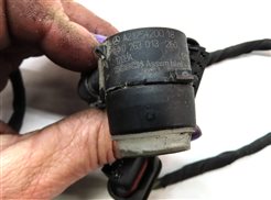 Thumbnail 4: 2013 MERCEDES ML550 (W166) REAR PARK ASSIST PDC SENSOR SET/4 w/HARNESS (WHITE)