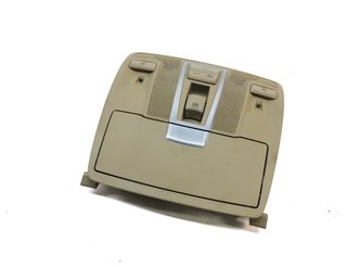 2013 MERCEDES ML550 (W166) FRONT OVERHEAD DOME LIGHT LAMP w/SWITCHES (BEIGE)