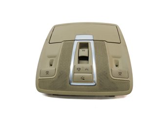 Thumbnail 4: 2013 MERCEDES ML550 (W166) FRONT OVERHEAD DOME LIGHT LAMP w/SWITCHES (BEIGE)