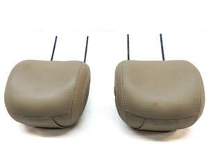 Thumbnail 4: 13-19 ML GL CLASS FRONT LEFT & RIGHT SEAT HEADREST SET/2 w/MASSAGE (BEIGE)
