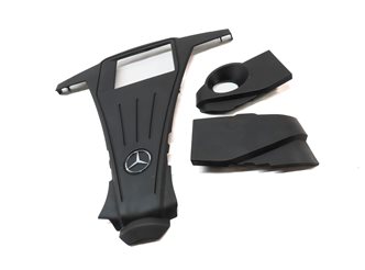 Thumbnail 3: 11-20 MERCEDES CL E GL ML S CLASS (W166 X166 C216) 4.6L ENGINE COVER TRIM SET 3