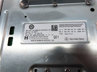 Thumbnail 5: 2013 MERCEDES ML550 (W166) RADIO STEREO SOUND SYSTEM AMPLIFIER AMP