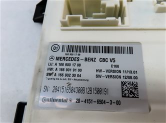 Thumbnail 4: 13 MERCEDES GL350 GL450 GL550 ML350 (W166 X166) FRONT SIGNAL ACQUISITION MODULE