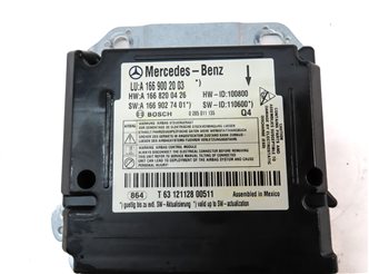 Thumbnail 4: 12-15 MERCEDES G550 G63 GL350 GL450 GL550 ML350 ML550 (X166 W166) SRS BAG MODULE