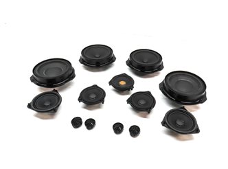 2013 MERCEDES ML550 (W166) LOGIC 7 STEREO SOUND SYSTEM SPEAKER SET/13